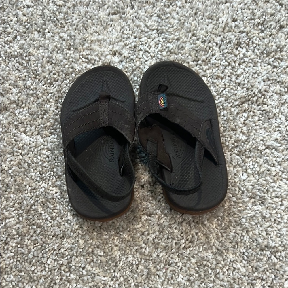 Rainbow Brown Sandals Flip Flops Casual